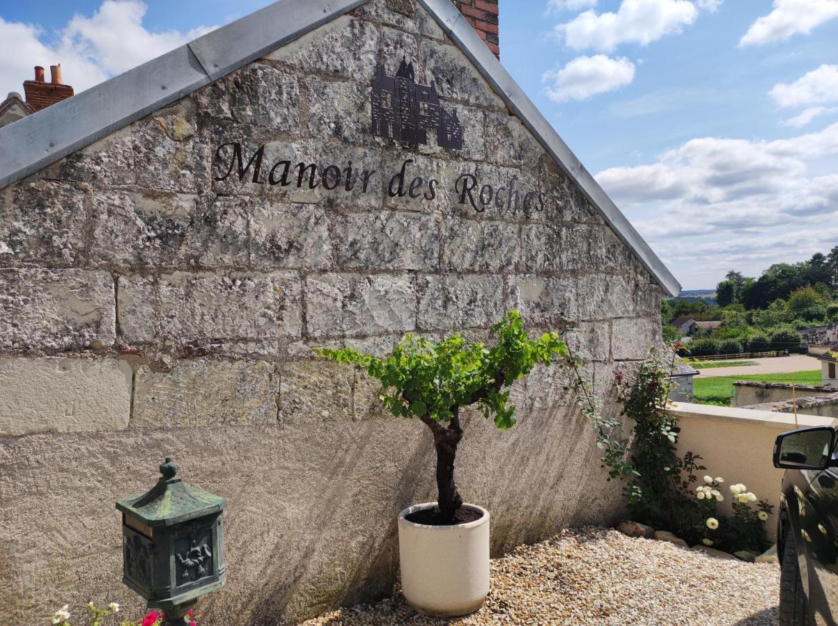 Le Manoir Des Roches Bed & Breakfast Bourré Exterior foto